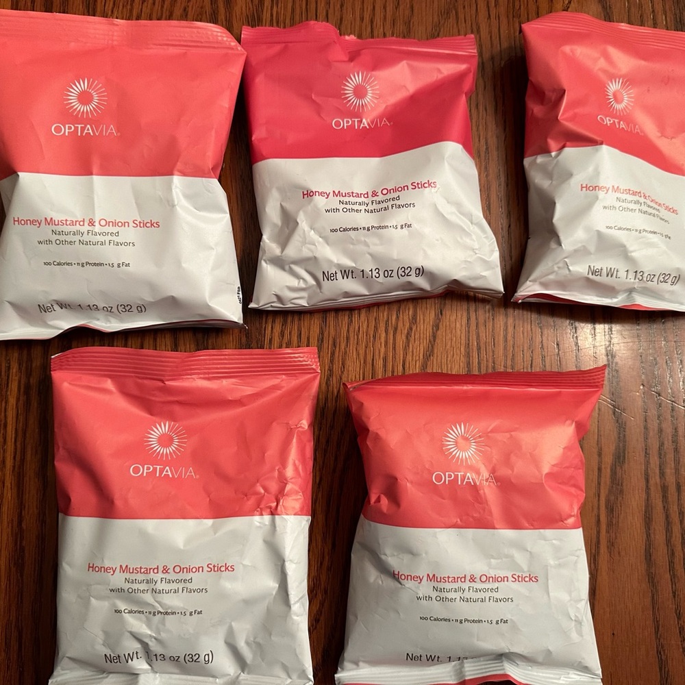 Optavia honey mustard & onion sticks 5 fueling